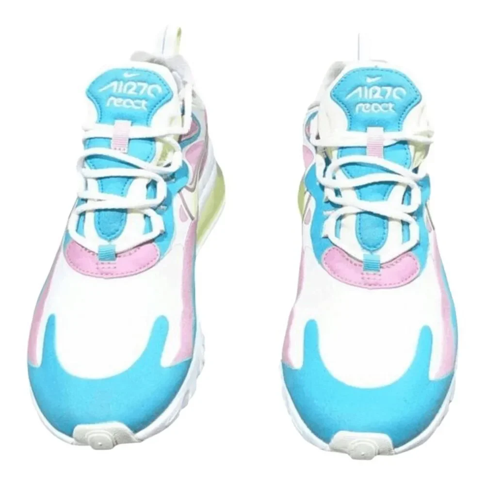NIKE Air Max 270 React 'Pastel' Running Shoes Size 7